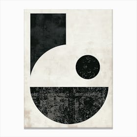 Modern Simple Minimal Poster Artwork 21 Canvas Print