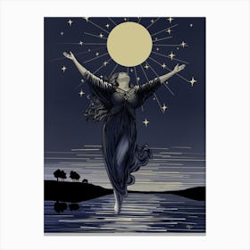 Goddess Of Hope Canvas Print