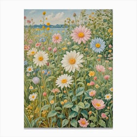 Close Up Meadow Canvas Print