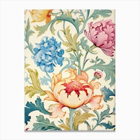 Floral Wallpaper 173 Canvas Print