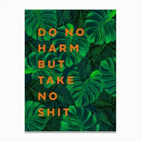 Do No Harm Canvas Print