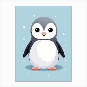 Baby Animal Illustration  Penguin 3 Canvas Print