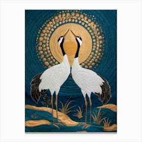 Cranes 2 Canvas Print