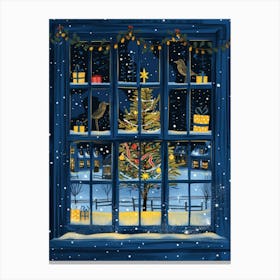 Christmas Window 1 Canvas Print