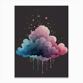 Cloud Painting Canvas Print