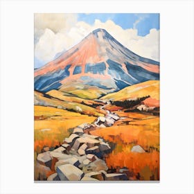 Mount Bierstadt Usa 2 Mountain Painting Canvas Print