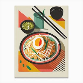 Asian Food Canvas Print