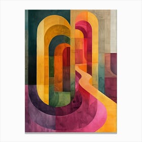 Abstract Painting 100 Canvas Print