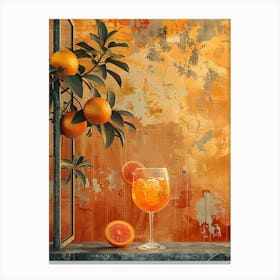 Aperol Spritz Art Print 466 Canvas Print