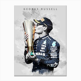 George Russell 1 Canvas Print