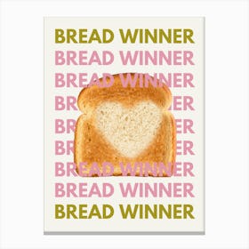 Bread Winner 1 Canvas Print