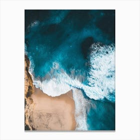 Aerial View Of The Ocean 7 Canvas Print