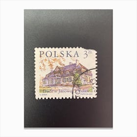 House In Poland 1 Canvas Print