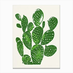 Cactus Print Canvas Print