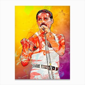 Freddie Mercury 2 Canvas Print