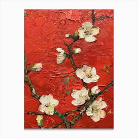 Blossoming Cherry Blossoms Canvas Print