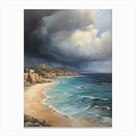 Stormy Sea.13 Canvas Print