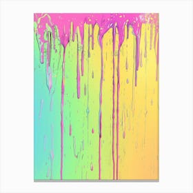 Dripping Paint 2 Canvas Print