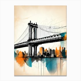 New York City Skyline Canvas Print