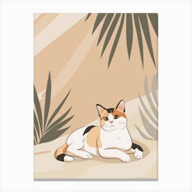 Calico Cat 3 Canvas Print