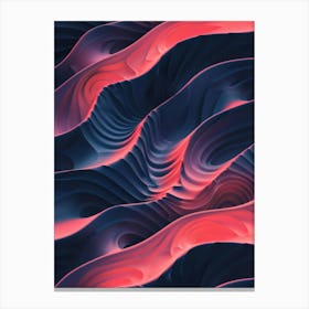 Abstract Wave 1 Canvas Print