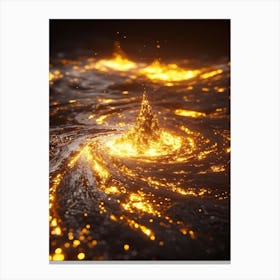 Swirling Vortex Canvas Print