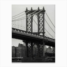 Manhattan Bridge Photo Canvas Print