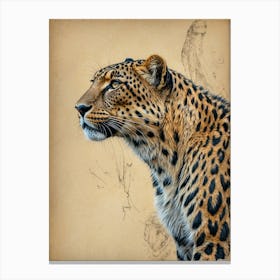 Leopard Canvas Art Canvas Print