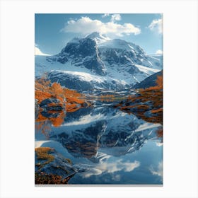 Autumn In Norway 1 Canvas Print