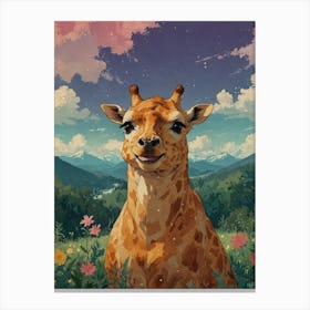 Giraffe 70 Canvas Print