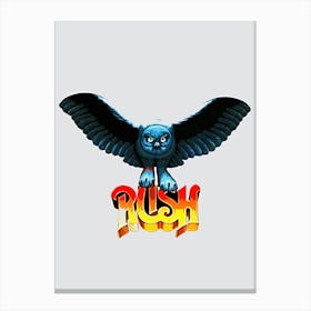 Rush band music 1 Canvas Print