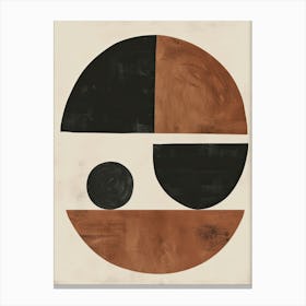 Corunna Stone Park Bauhaus Minimalist Canvas Print