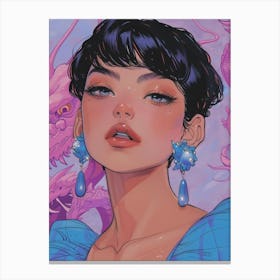 Asian Girl 20 Canvas Print