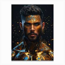 Golden Man Canvas Print