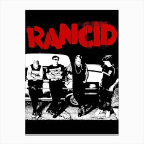 Rancid band punk music 1 Canvas Print