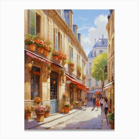Paris Street 4 Canvas Print