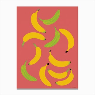 Banana Harvest Canvas Print
