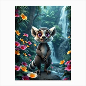 Raccoon Canvas Print