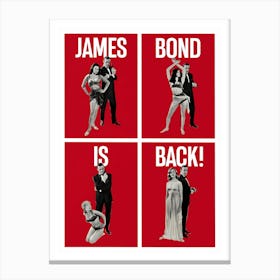 James Bond Is Back 1 Stampe su tela