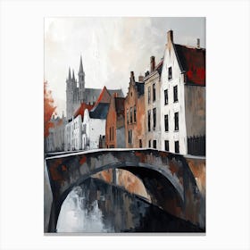 Bruges Oil Canvas Print Canvas Print