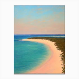 Cable Beach Australia Monet Style Canvas Print