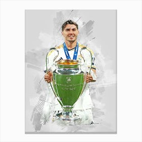 Brahim Diaz Real Madrid Canvas Print