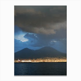 Vesuvius Mount Volcano Vesuvio Naples Italy Italia Italian photo photography art travel Canvas Print