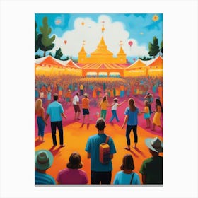 Festival Of The Sun Canvas Print