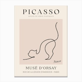 Muse D'Orsay Canvas Print
