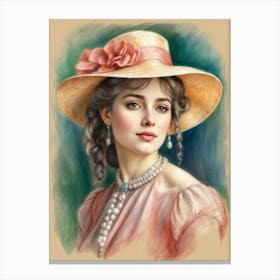 Victorian Lady 2 Canvas Print