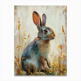 Californian Rabbit Painting 3 Canvas Print