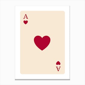 Ace Of Spades 5 Canvas Print