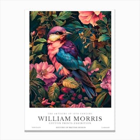 William Morris Exhibitions Birds Series 58 Canvas Print