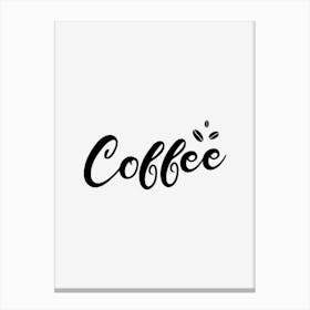 Coffee Canvas Print